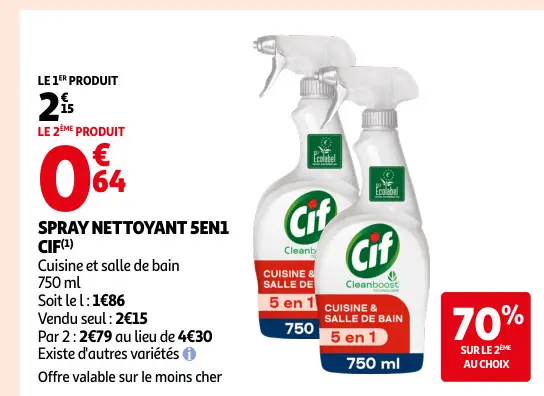 Promotie: Spray nettoyant 5en1