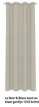 Aanbieding: Le Noir & Blanc kant en klaar gordijn 1223 br
