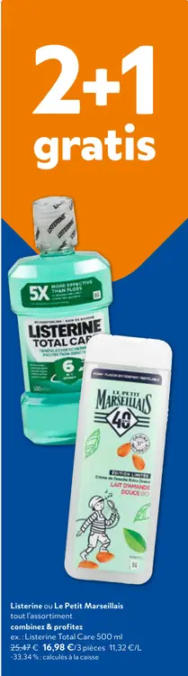 Offre: Listerine Total Care