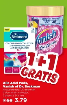 Aanbieding: Alle Ariel Pods, Vanish of Dr. Beckman