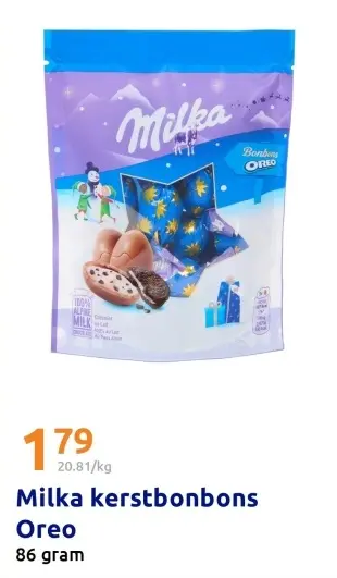 Promotie: Milka kerstbonbons Oreo