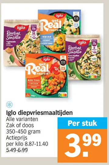 Promotie: Iglo diepvriesmaaltijden