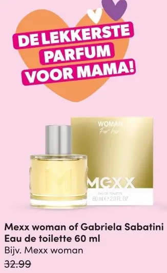 Aanbieding: Mexx woman of Gabriela Sabatini