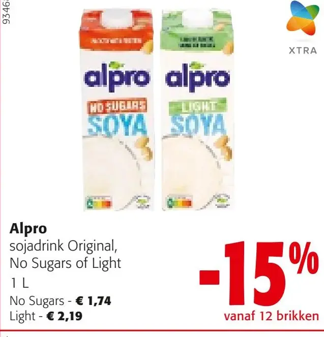 Aanbieding: sojadrink Original, No Sugars of Light