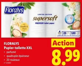 Offre: Papier-toilette XXL