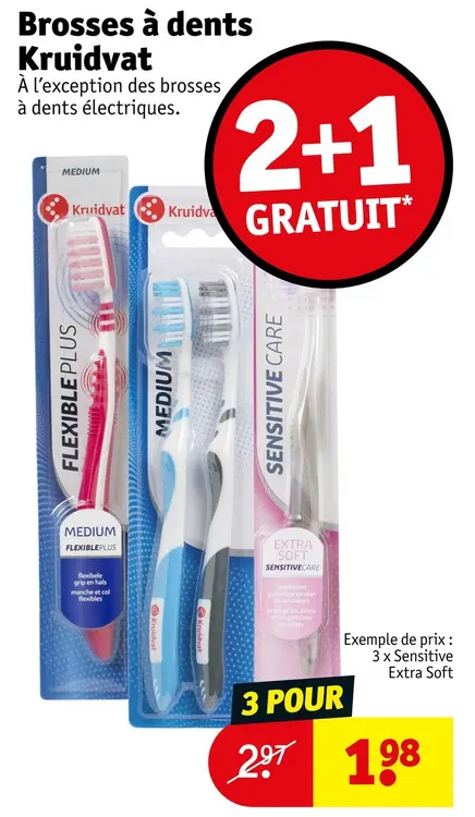 Offre: Brosses à dents