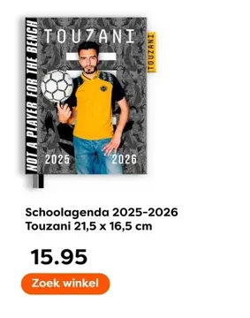 Aanbieding: Schoolagenda 2025-2026 Touzani