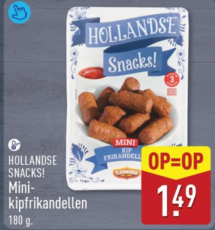 Aanbieding: Mini-kipfrikandellen