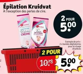 Offre: Épilation