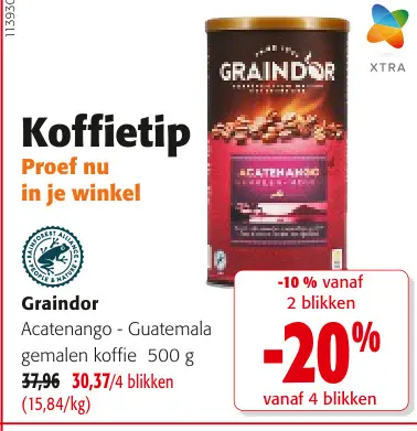 Promotie: Acatenango - Guatemala gemalen koffie