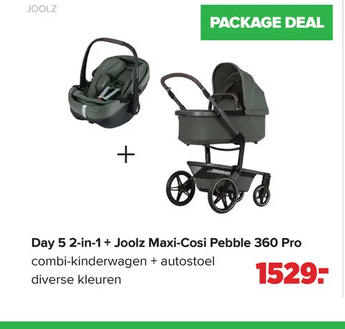 Aanbieding: Day 5 2-in-1 + Joolz Maxi-Cosi Pebble 360 Pro