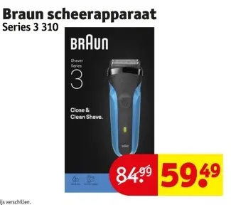 Promotie: scheerapparaat