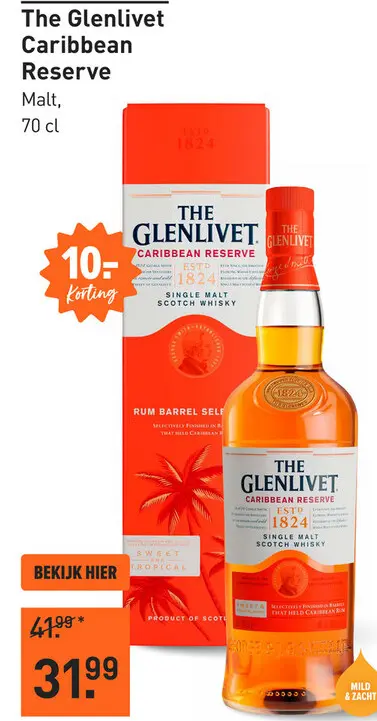Aanbieding: The Glenlivet Caribbean Reserve