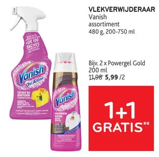 Promotie: Vlekverwijderaar