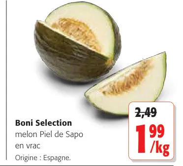 Offre: melon Piel de Sapo
