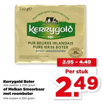 Aanbieding: Kerrygold Boter of Melkan Smeerbaar met roomboter