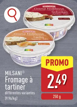 Offre: Fromage à tartiner