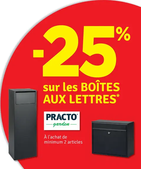 Offre: Boîtes aux lettres