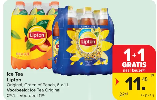 Promotie: Ice Tea