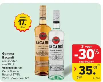 Aanbieding: Bacardi