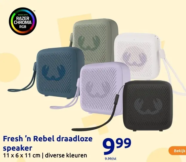 Aanbieding: Fresh 'n Rebel draadloze speaker