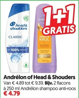 Aanbieding: Andrélon of Head & Shoulders