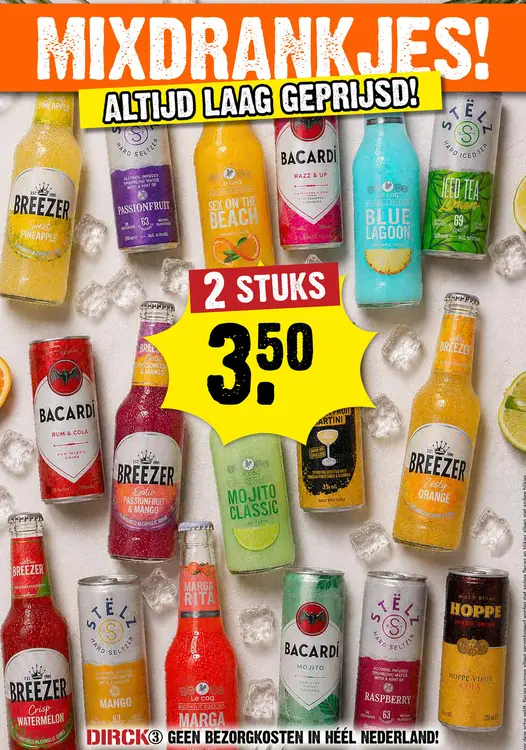 Aanbieding: Mixdrankjes