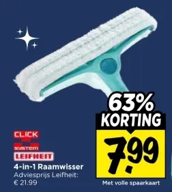 4-in-1 Raamwisser