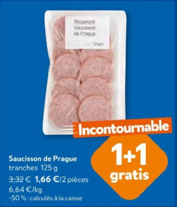 Offre: Saucisson de Prague