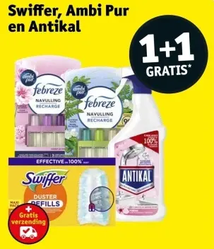 Promotie: Swiffer, Ambi Pur en Antikal