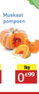 Aanbieding: Muskaat pompoen