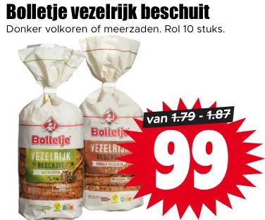 Aanbieding: Vezelrijk beschuit
