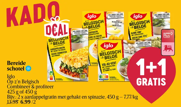 Promotie: Bereide schotel