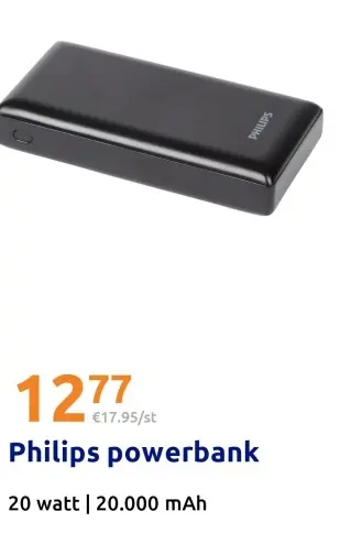 Aanbieding: Philips powerbank