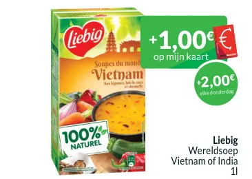 Promotie: Wereldsoep Vietnam of India
