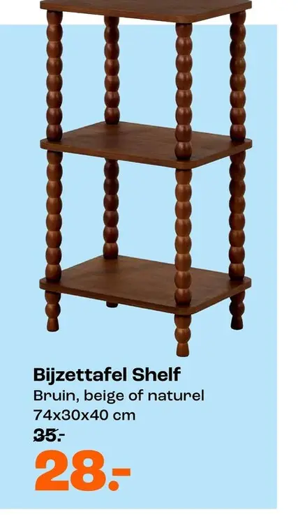 Aanbieding: Bijzettafel Shelf