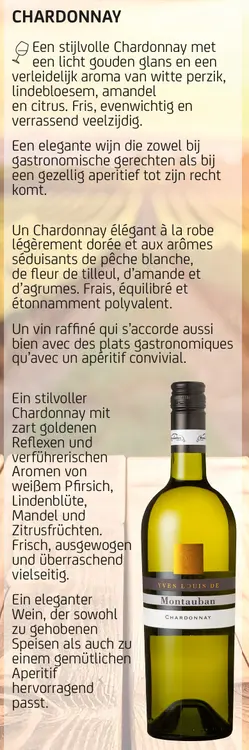 Offre: Yves-Louis de Montauban Chardonnay