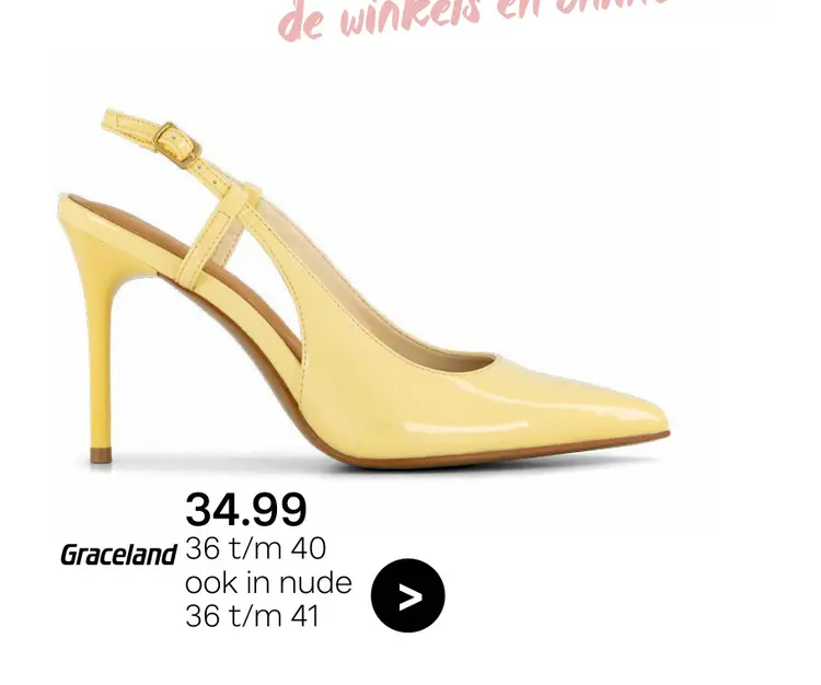 Promotie: Slingback pumps