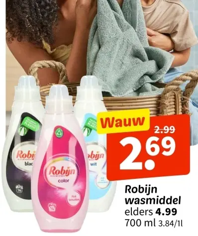 Promotie: Robijn wasmiddel