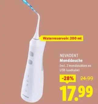 Aanbieding: NEVADENT Monddouche