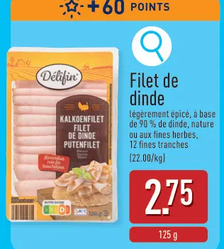 Offre: Filet de dinde