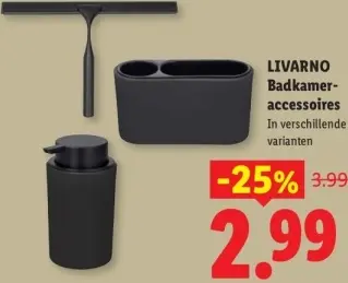 Aanbieding: Badkamer-accessoires