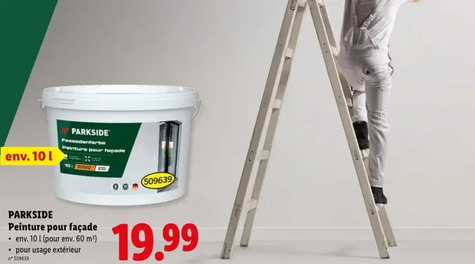 Offre: Peinture pour façade