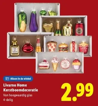 Aanbieding: Kerstboomdecoratie