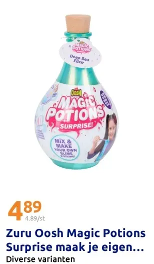 Promotie: Zuru Oosh Magic Potions Surprise maak je eigen slijm