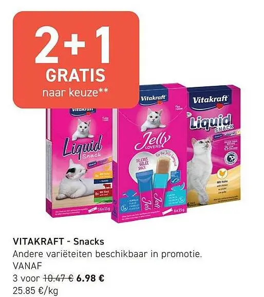 Promotie: Snacks