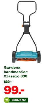 Aanbieding: Gardena handmaaier Classic 330
