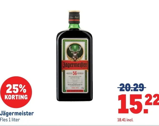 Aanbieding: Jägermeister