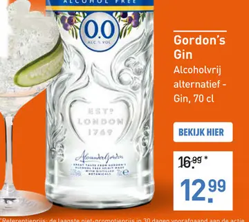 Aanbieding: Gordon's Gin
