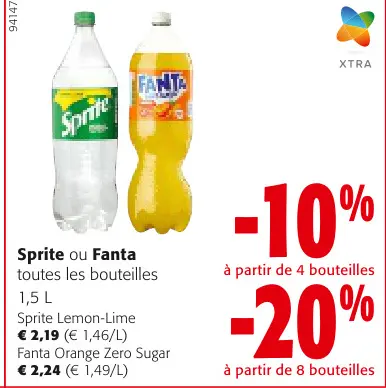Offre: Sprite ou Fanta